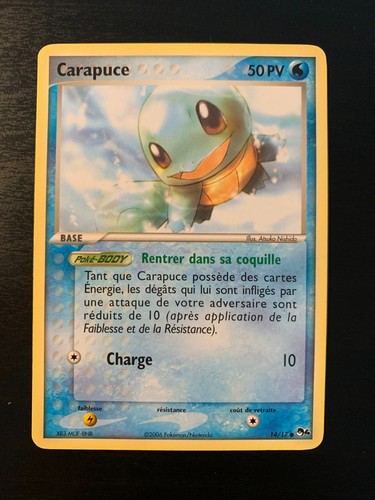 Carte pokémon carapuce - carte, :