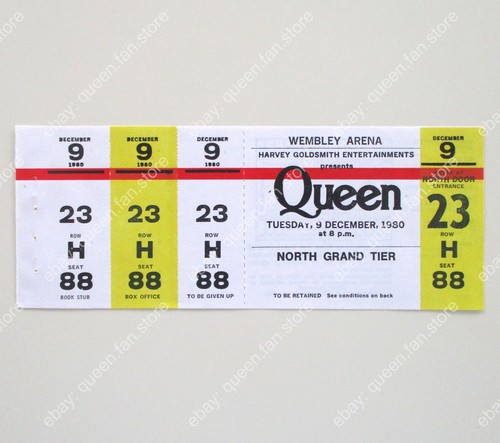 Queen unused 1980 wembley - queen,