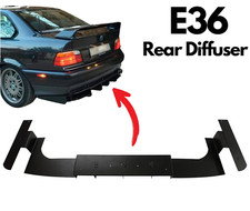 Metal rear diffuser for bmw - diffuser,