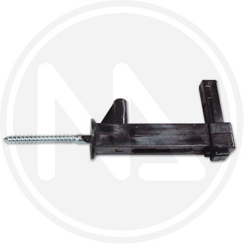 Fermaimposte pvc nero con - pvc, nero,