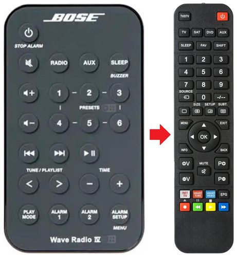 Telecomando adatto per - , bose