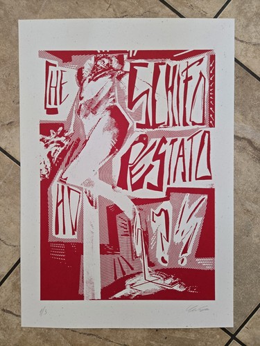 Serigrafia arte originale - d'arte,