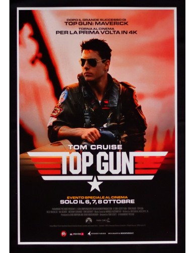 Locandina top gun tom cruise - tom,