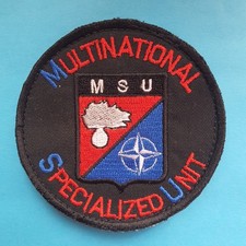 Patch distintivo manica