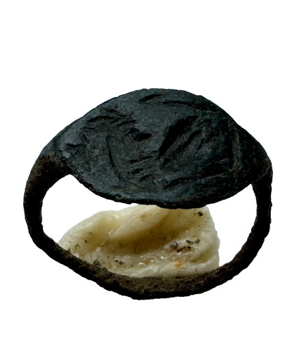Anello antico romano - in, bronzo