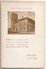 LECTURA DANTIS  CANTO XXV