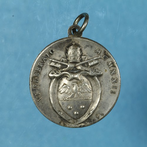 R83 2284 medaglia roma pio - pio, xi
