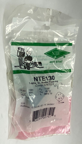Nte130 npn transistor - nte130,
