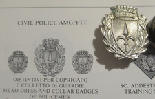 TRIESTE-REGNO-Polizia Municipale-TLT-Polizia Amministrativa-DISTINTIVO COPRICAPO
