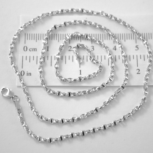 Catena oro bianco 750 18k - catena,