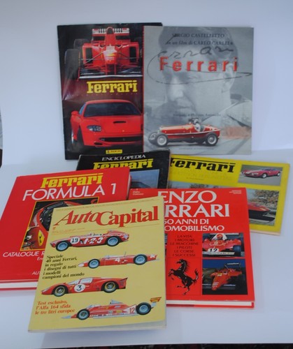 Libri riviste ferrari - libri,
