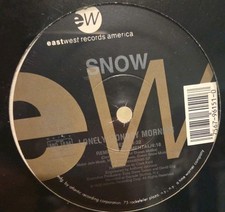 Snow Lonely Monday Morning 12" Single Sealed Old Stock Hip Hop Reggae EastWest