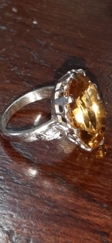 Anello oro antico quarzo - anello,