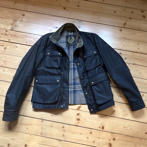 Belstaff giacca uomo cerata