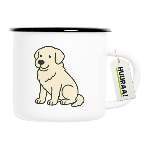 Tazza smaltata maremmano