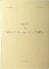 LEZIONI DI GEOMETRIA E ALGEBRA