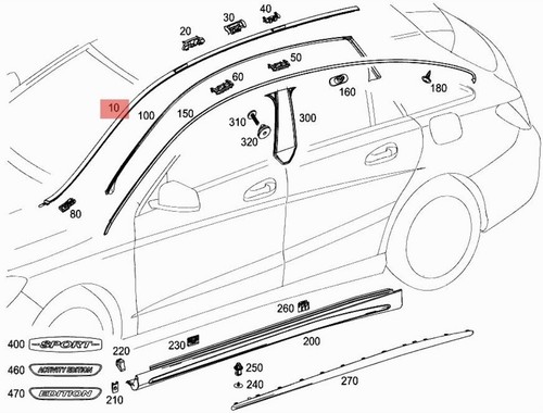Mercedes c117 cla - mercedes, sw