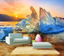 Luce solare 3D ghiaccio