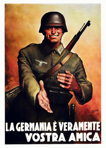 Poster propaganda vintage anni