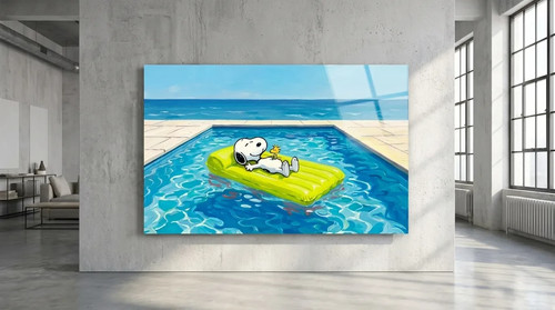 Pezzo unico motivo snoopy - motivo,