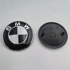 Lot Logo BMW Noir & Blanc 82mm