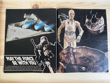 STAR WARS article Observer magazine 9 October 1977 1970s