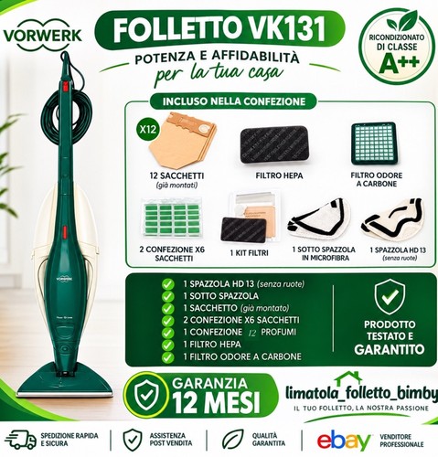 Aspirapolvere folletto vorwerk - aspirapolvere,