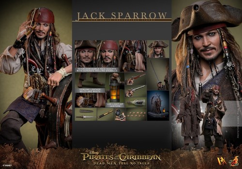 Hot toys dx37 pirati dei - 1/6,
