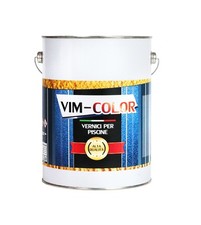 Vim Color Vernice Smalto Per Piscine Al Clorocaucciu' Colorato Kg 2,5 (23 M²)