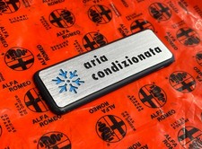 TARGHETTA STEMMA BADGE SCRITTA