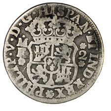 MESSICO PHILIP V 2 Reales 1739