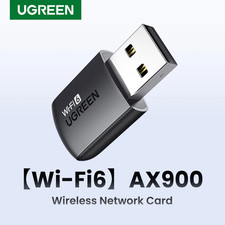 UGREEN Adattatore WiFi 6 AX1800 Dual Band USB Dongle 5G 2.4G PC Antenna Portatile