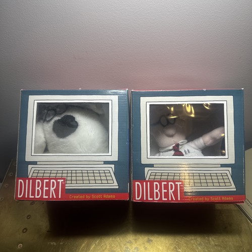 Peluche dogbert dilbert - e,
