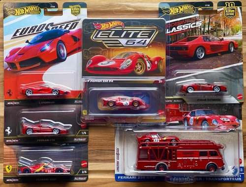 Hot wheels premium ferrari - premium,