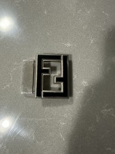 Fibbia per cintura logo Fendi