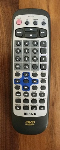 Telecomando lettore dvd mintek - dvd,