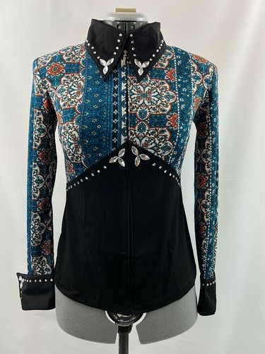 Camicia media western