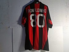 Maglia calcio RONALDINHO AC Milan 2010/11 Fly Emirates adidas Original
