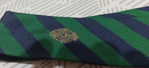 Cravatta blu verde - verde, seta