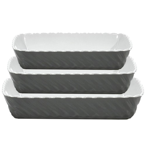Teglia ceramica grigia per - in,