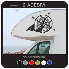 Adesivo Rosa dei venti su