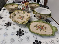 set piatti ceramica Deruta
