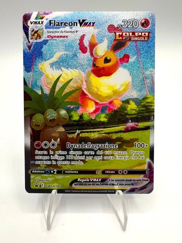 Carta pokemon flareon vmax - flareon,