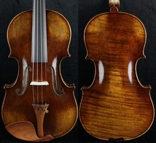 Favoloso violino sonoro dopo Guarneri del Gesù 1743 cannone violino fatto a mano ZM5