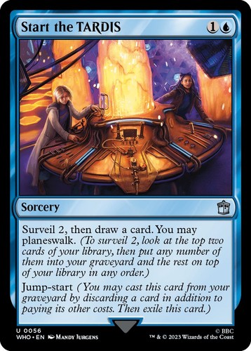 Start the tardis who - [who,