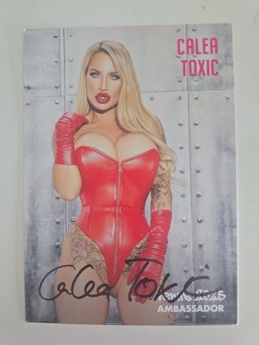Calea toxic autografo firmato - calea,