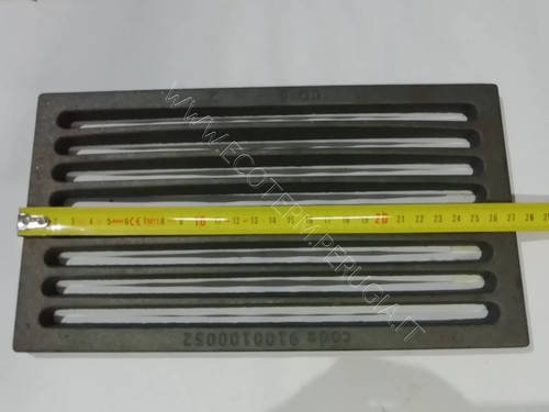 Griglia ghisa 275x150x10 - ghisa,