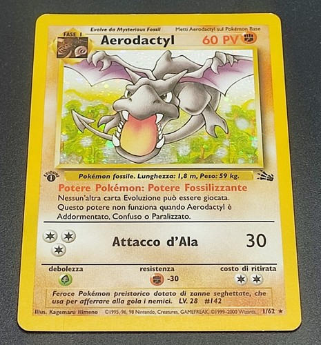 Pokemon aereodactyl 62 - pokemon,
