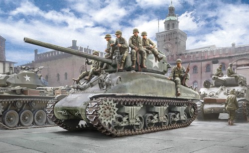 Italeri 6568 m4a1 - , sherman