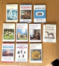 10 x Vintage Observer's Book